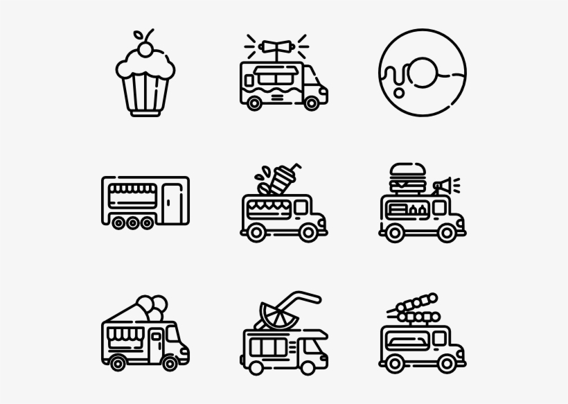 Food Truck - Investment Icons, transparent png #915794