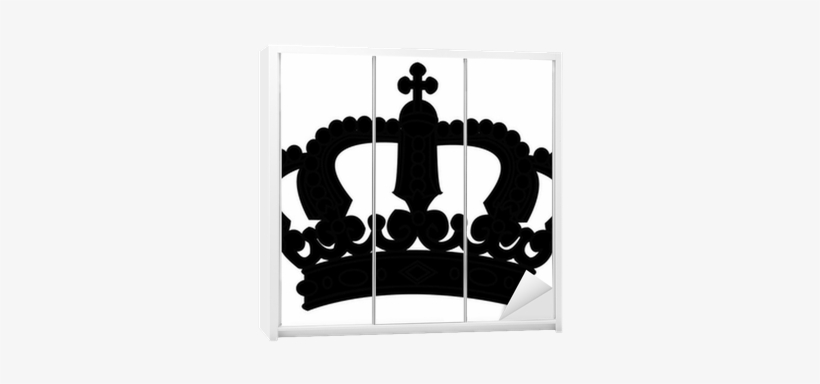 Crown Silhouette On White - Royals Group, transparent png #915979