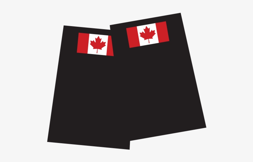 Canadian Flag Only Slip On Derks Uniforms - Canada, transparent png #916022