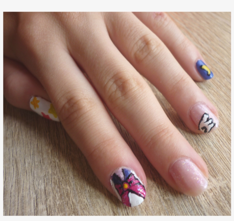 Nail Art Sailor Moon ♡ - Nail Polish, transparent png #916078