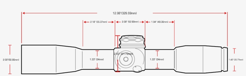 St-10 Us Optics Scope Diagram - Diagram, transparent png #916207