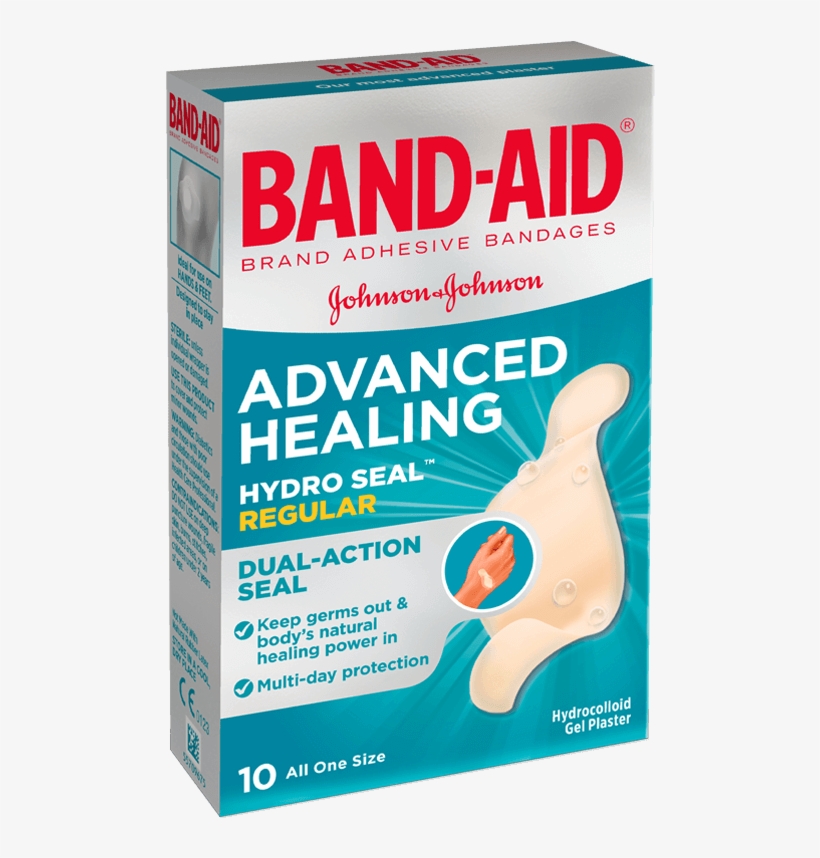 Advanced Healing Regular 10s - Band-aid Flexible Fabric Bandages All One Size - 30, transparent png #916229