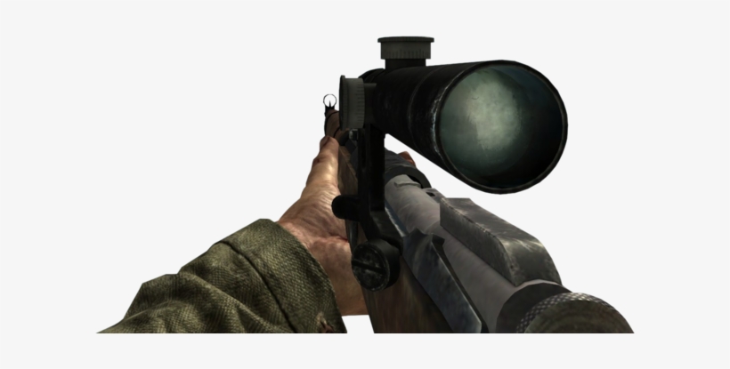 Mosin-nagant Sniper Scope Waw - First Person Shooter No Background, transparent png #916338