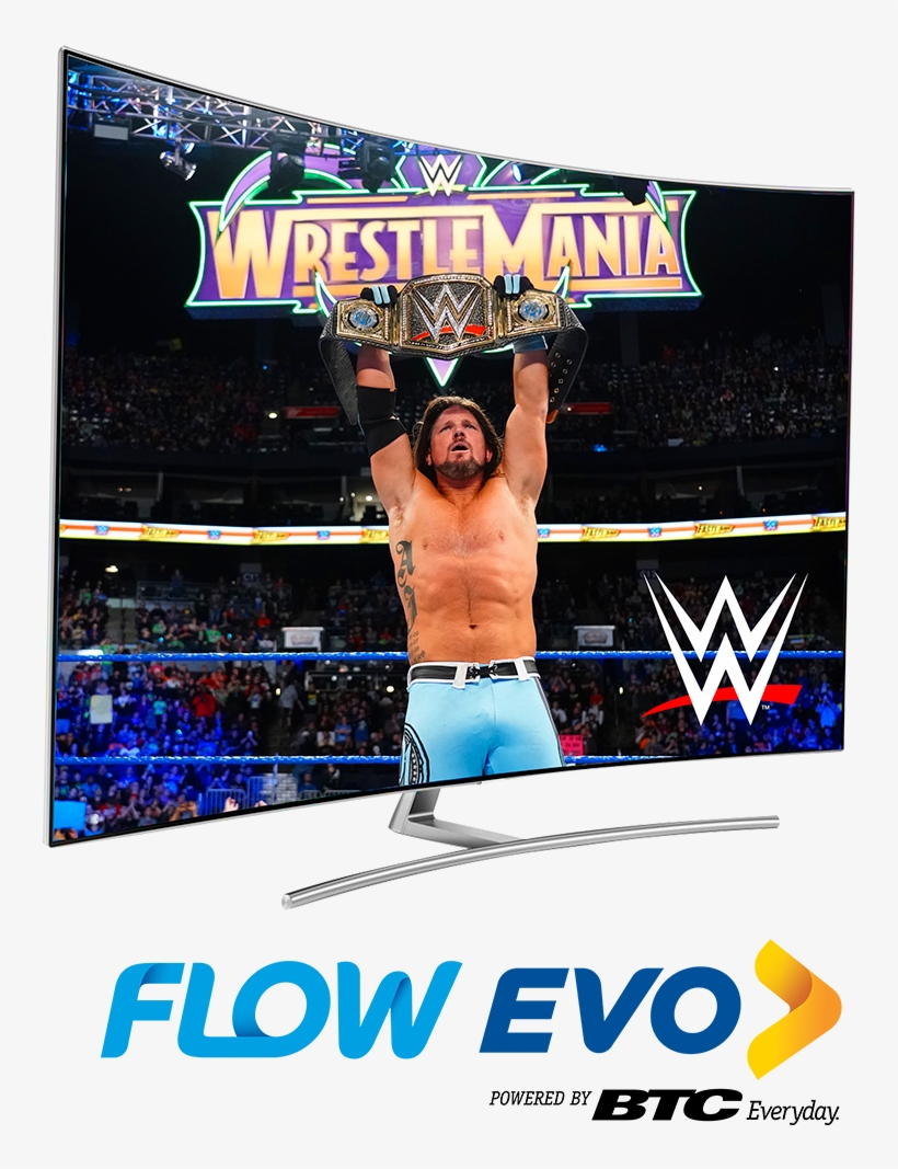 162 Channels - Aj Styles Wrestlemania 34, transparent png #916730