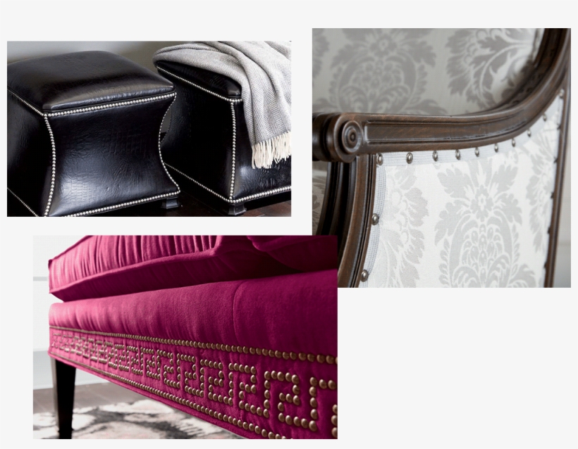 Nailhead Trims - Manilla Upholstery, transparent png #916769