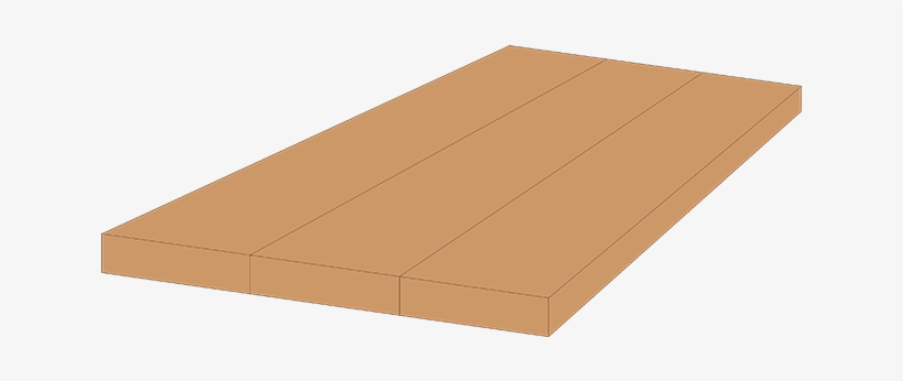 Wide Grain Countertop Wide Plank Countertop Construction - Midwest Products Co., Inc., transparent png #916872