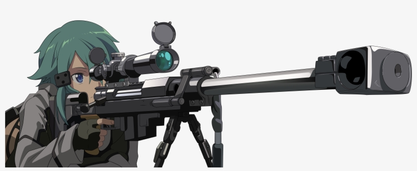 Http Scope Deviantart Com Art Vector Sword - Sinon Gun, transparent png #917070