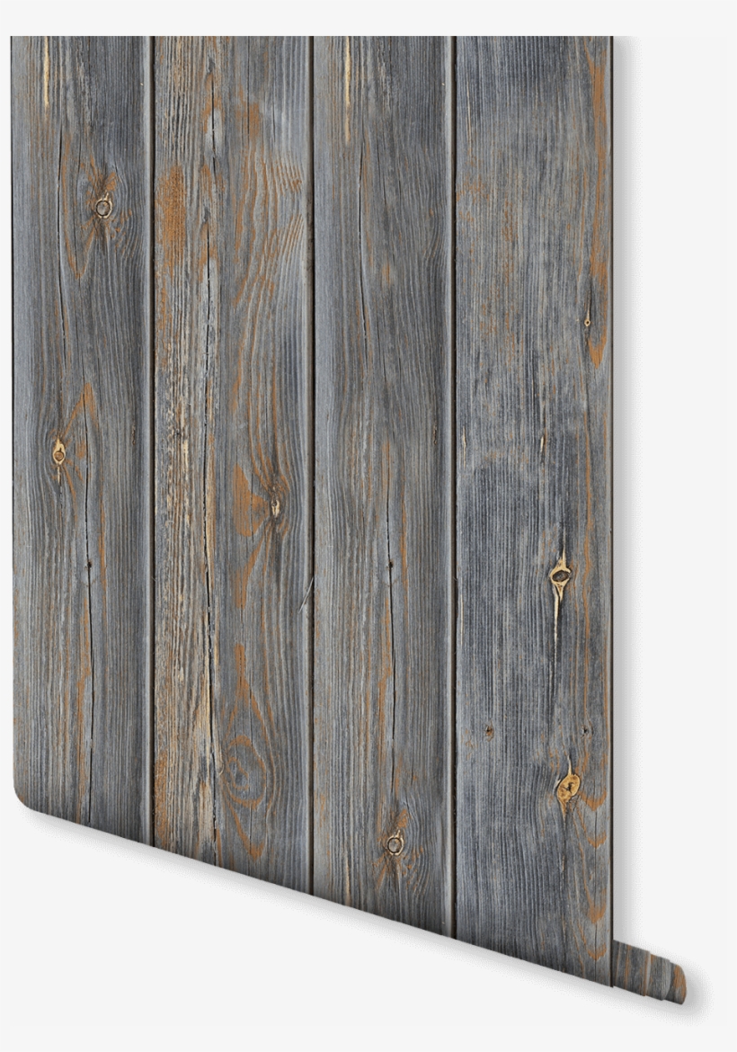 This Folksy Faux Wood Panel Wallpaper Is Perfect For - Faux Wood Effect, transparent png #917310
