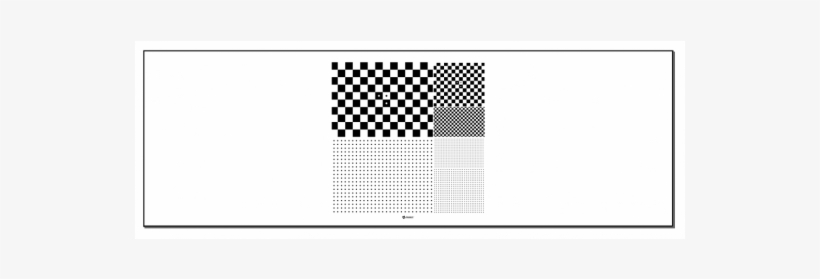 Micro Multi Slide Dot Pattern And Checkerboard Chart - Monochrome, transparent png #917402