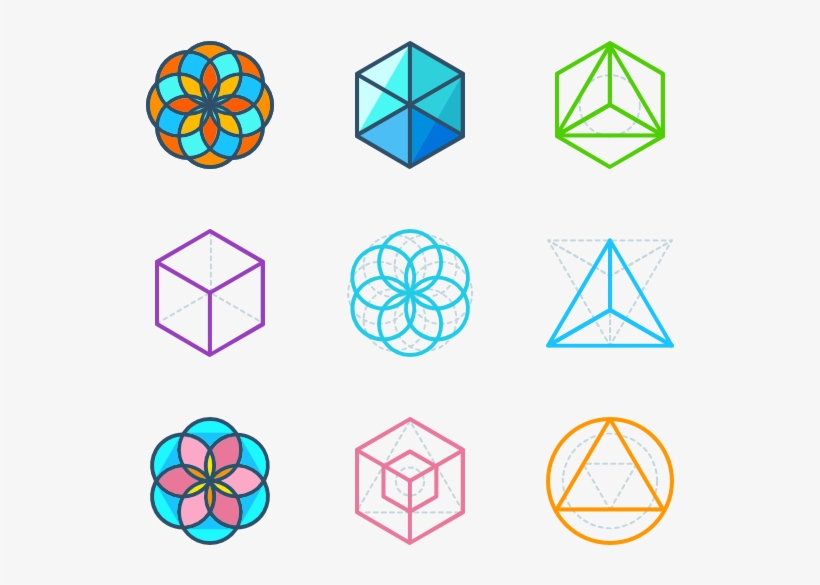 Sacred Geometry - Geometry Icon, transparent png #917595