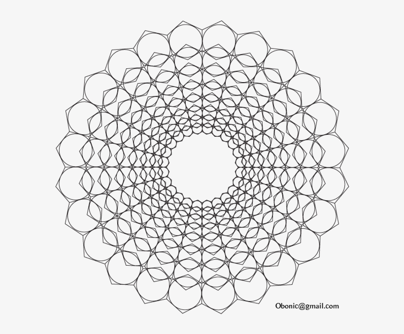 Sacred Geometry - Geometric Charts For Maths Exhibition, transparent png #917646