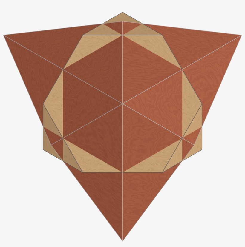 Dual Compound Truncated 4 From Hexagon - Wiki, transparent png #917800