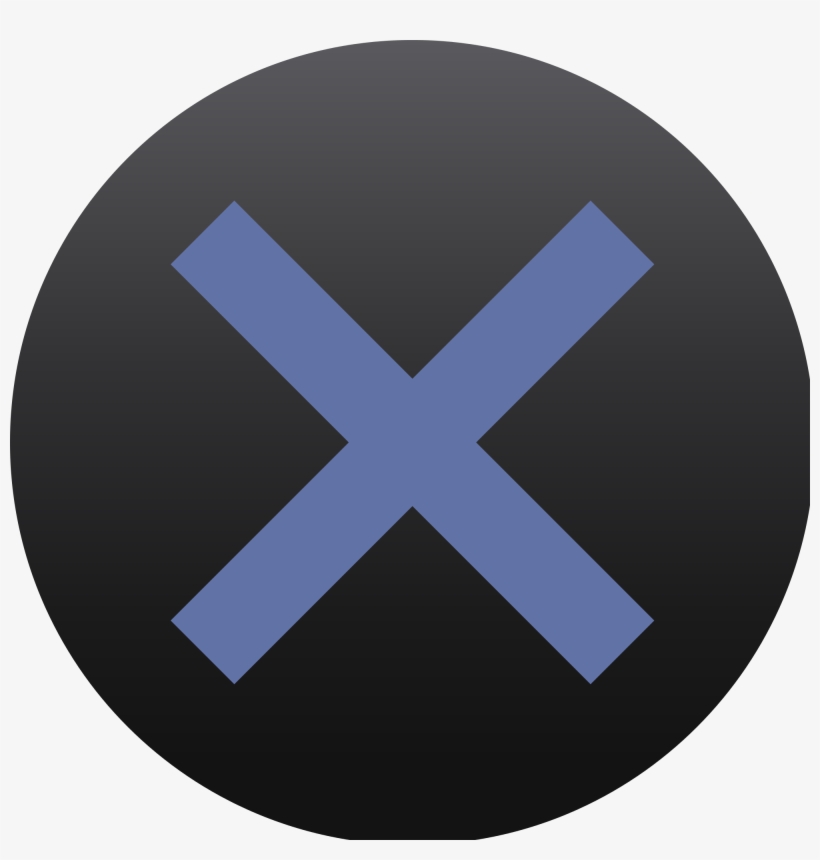 Open - Playstation X Button Png, transparent png #917902