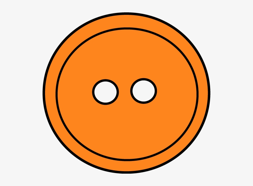 Orange Button Clip Art Image - Orange Button Clipart, transparent png #918003
