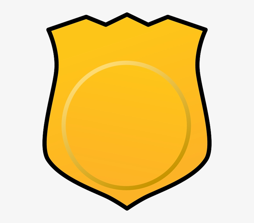 Shield Clipart Badge - Detective Badge Clip Art, transparent png #918221