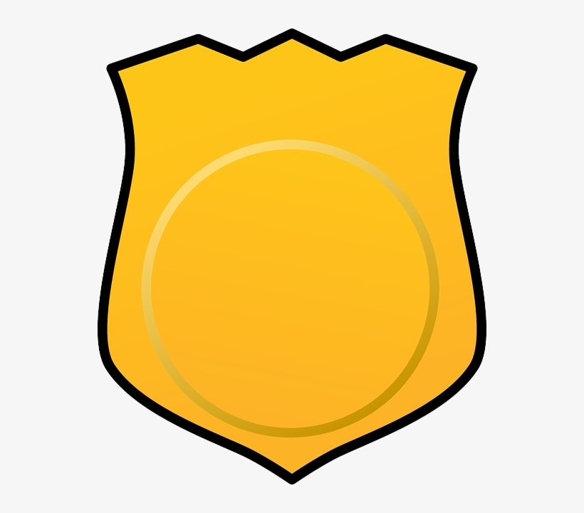 Shield Clipart Badge - Detective Badge Clip Art, transparent png #918221