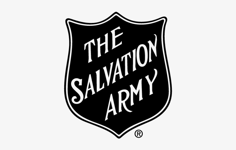 Salvation Army Shield Clipart - Salvation Army Black Logo, transparent png #918224