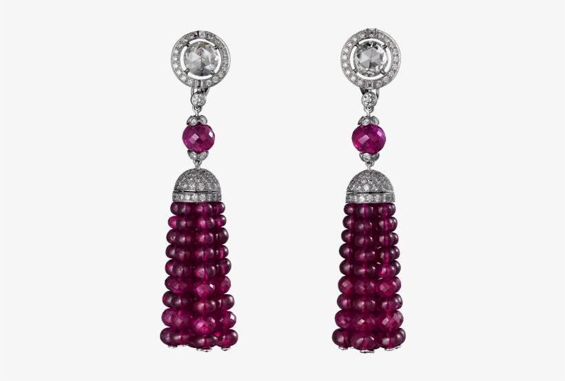 Red And White Earrings Png Clipart - Ear Rings Png, transparent png #918446