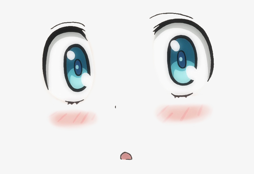 Kawaii Face Png Anime Face Roblox Free Transparent Png