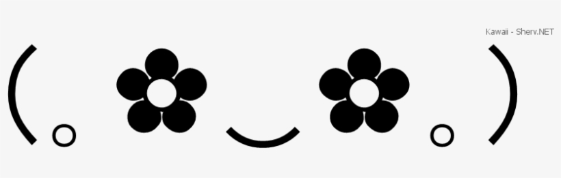 Kawaii Inverted - Kawaii Emoticons Png, transparent png #918606