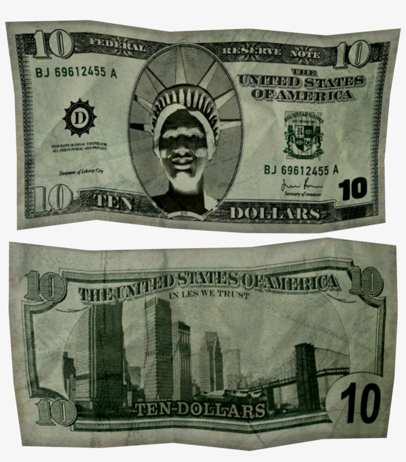 Gta 5 Money Png - Dollars Gta Sa, transparent png #918635