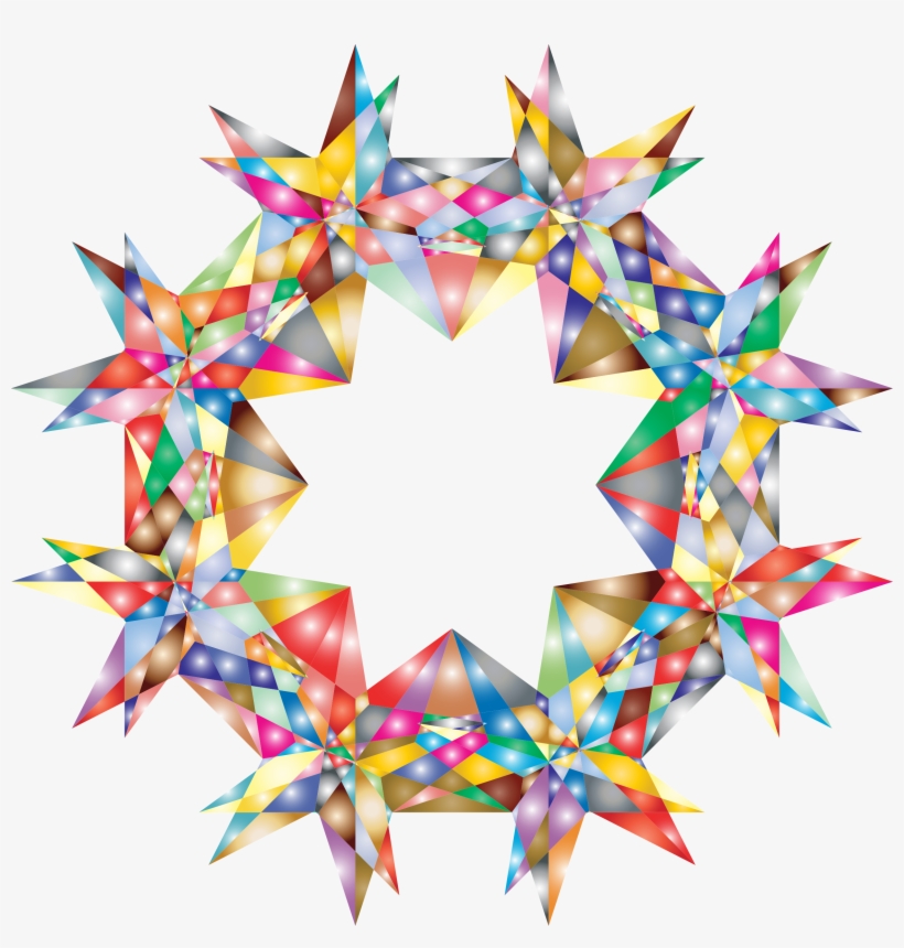 Banner Transparent Download Colorful Geometric Big - Caminando 2, transparent png #919172