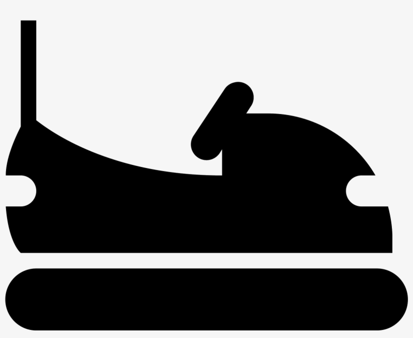 Bumper Car Icon - Bumper Cars Icon, transparent png #919178