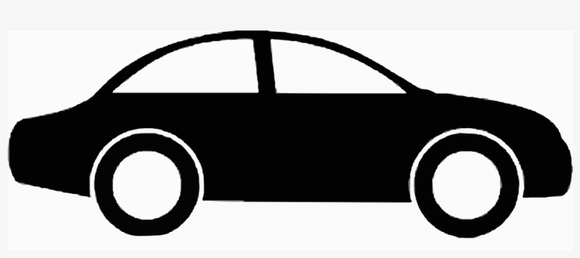 Car Silhouette Vehicle Free Vector Graphic On Pixabay - Side View Of Car Clipart, transparent png #919415