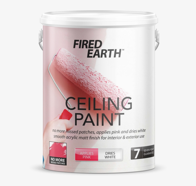 Ceiling Paint - Fired Earth All-in-one Undercoat - White (5l), transparent png #919438