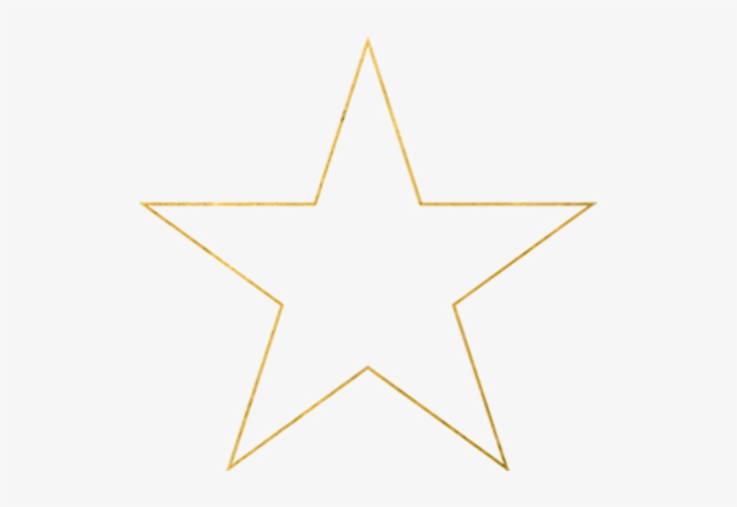 Gold Star - Gold, transparent png #919728