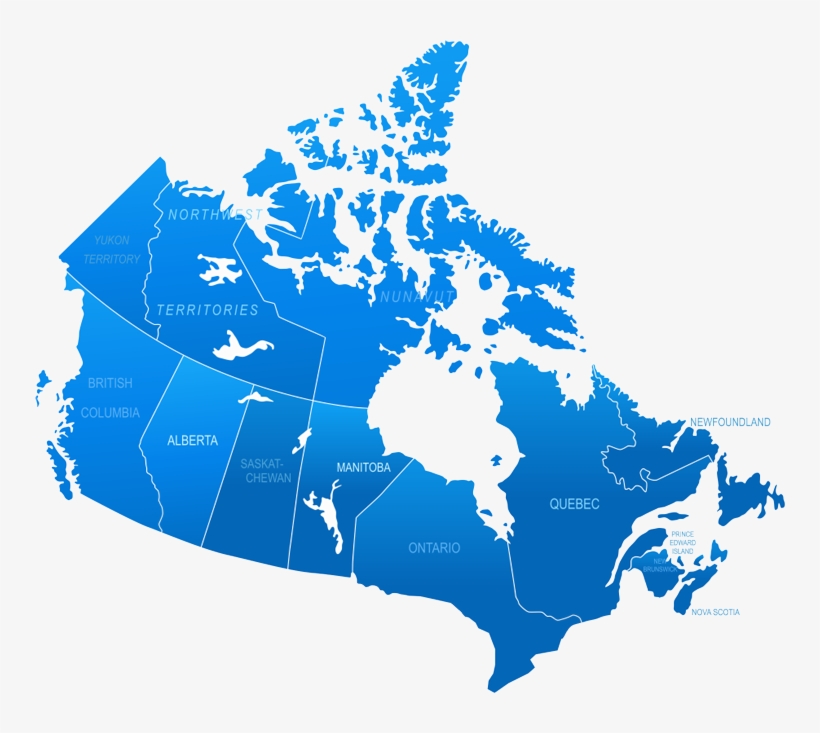 Canada-map - Soil Map Of Canada, transparent png #9100090