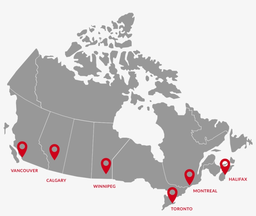 Airbase Services Across Canada - 2015 Canada Election Map, transparent png #9100302