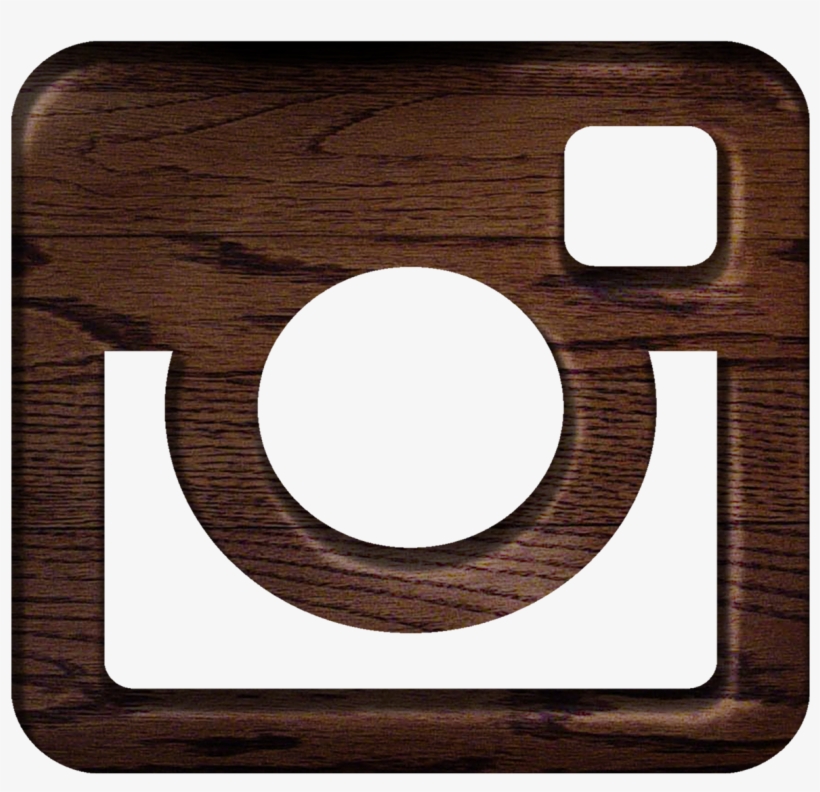 Wooden Instagram Logo - Wooden Instagram Png, transparent png #9100829