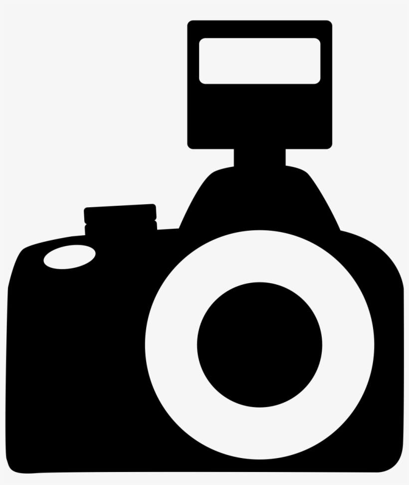 Digital Camera Clipart Black And White - Photography Logo Transparent Background, transparent png #9102702