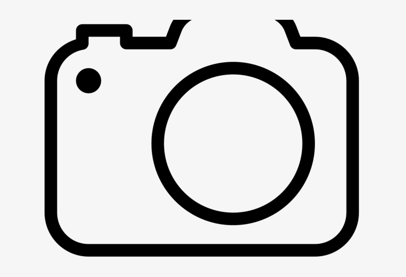 Photo Camera Clipart Black And White, transparent png #9102718