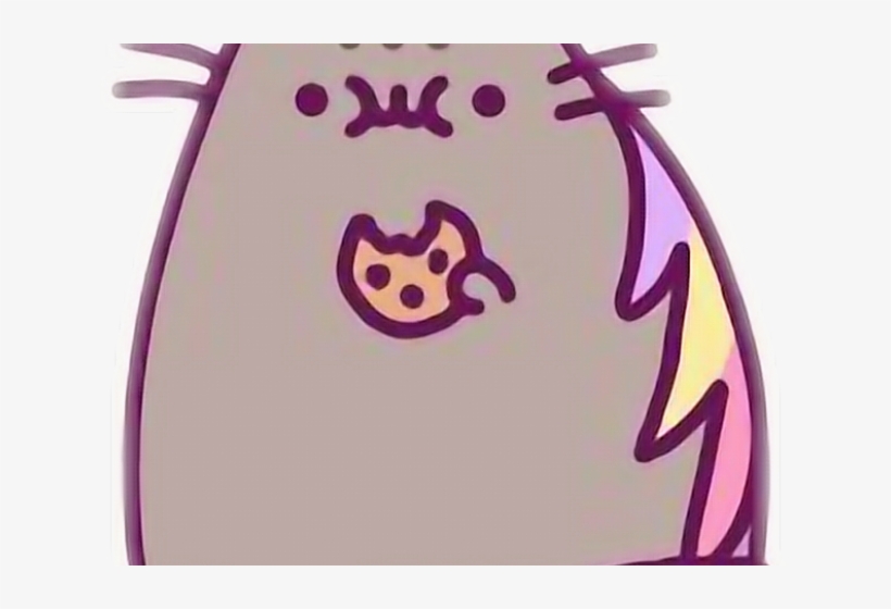 Drawn Unicorn Pusheen Cat - Dibujos Kawaii De Pusheen, transparent png #9103345