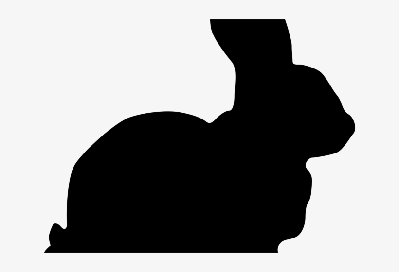 Turkey Clipart Shadow - Alice In Wonderland Rabbit Silhouette, transparent png #9103451