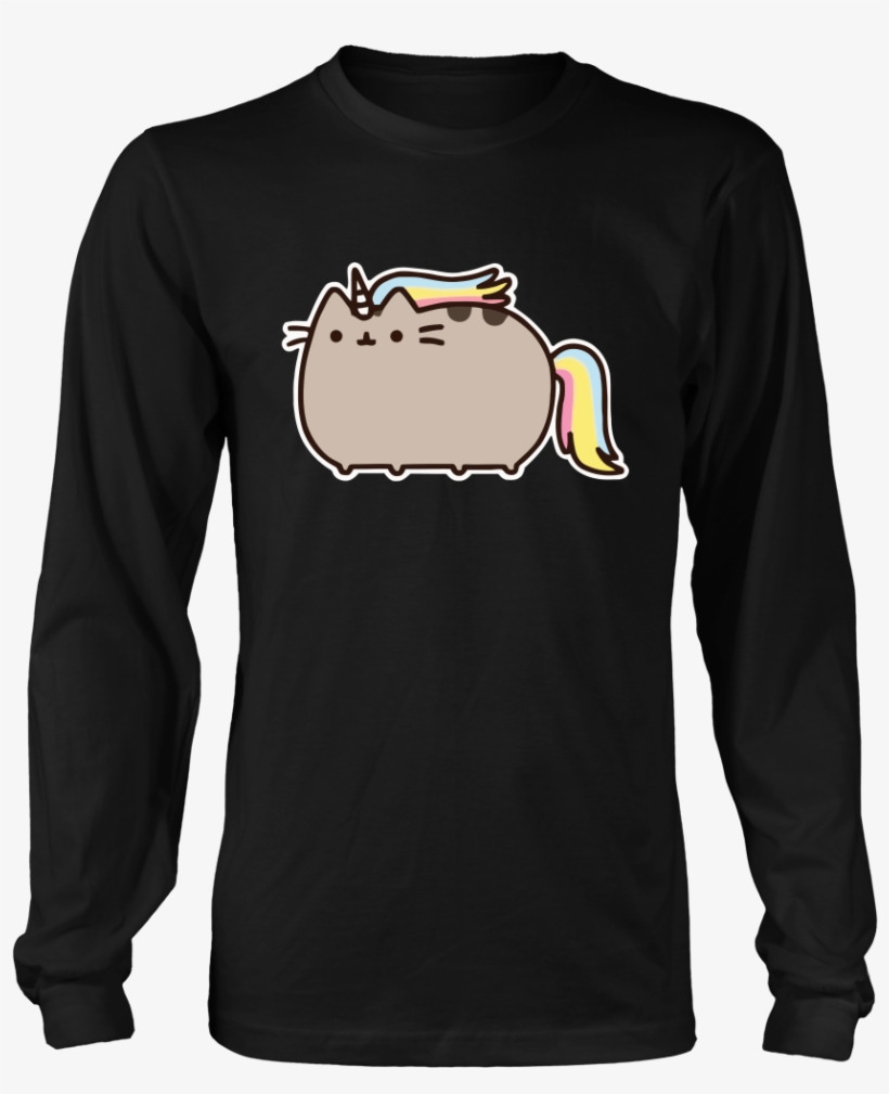 Pusheen Cat Unicorn T-shirt Pusheen Cat Unicorn Rainbow - Bad Wolves T Shirt, transparent png #9103612