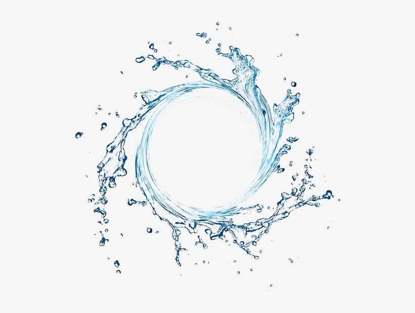 We Open The Kiddie Pool And Shallow End Of The Wave - Water Splash Swirl Png, transparent png #9103732
