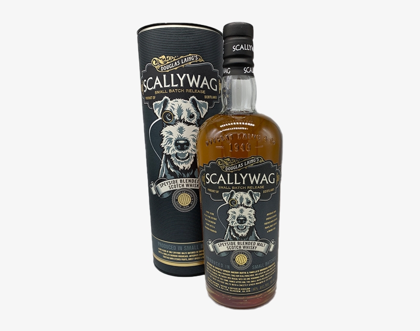 Douglas Laing's Scally Wag Small Batch Malt Scotch - Scallywag Blended Malt Whisky, transparent png #9104518