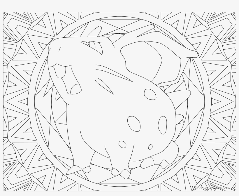 029 Nidoran Pokemon Coloring Page Windingpathsart - Coloring Book, transparent png #9104526