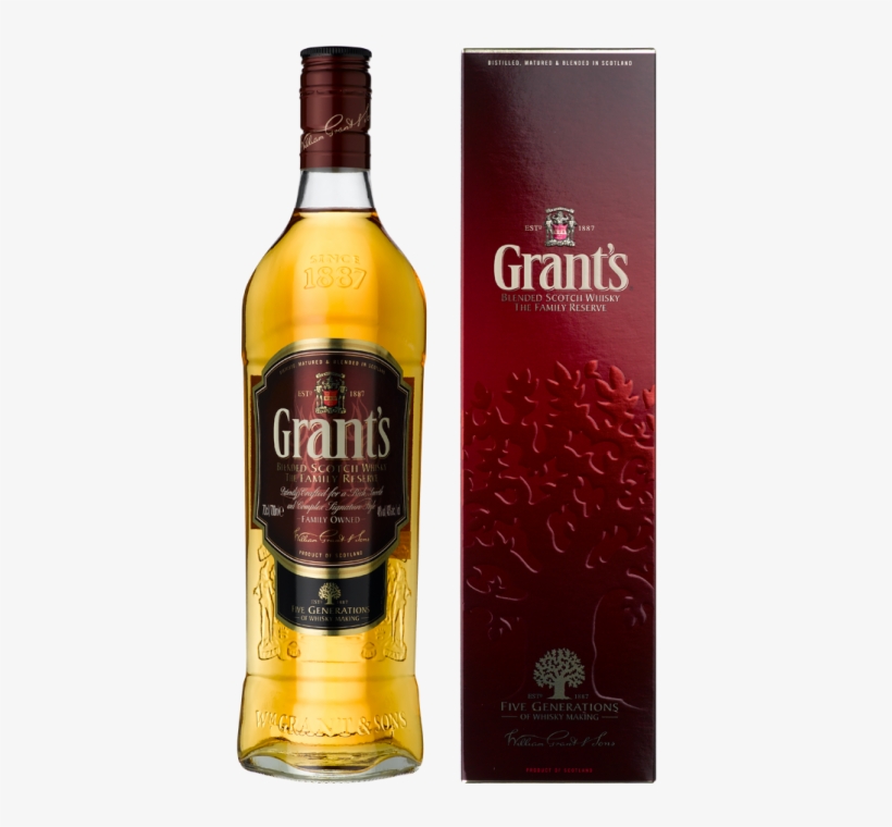 Grants Whisky Png, transparent png #9104556
