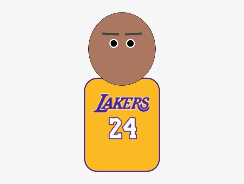 Kobe - Lakers Jersey, transparent png #9105067