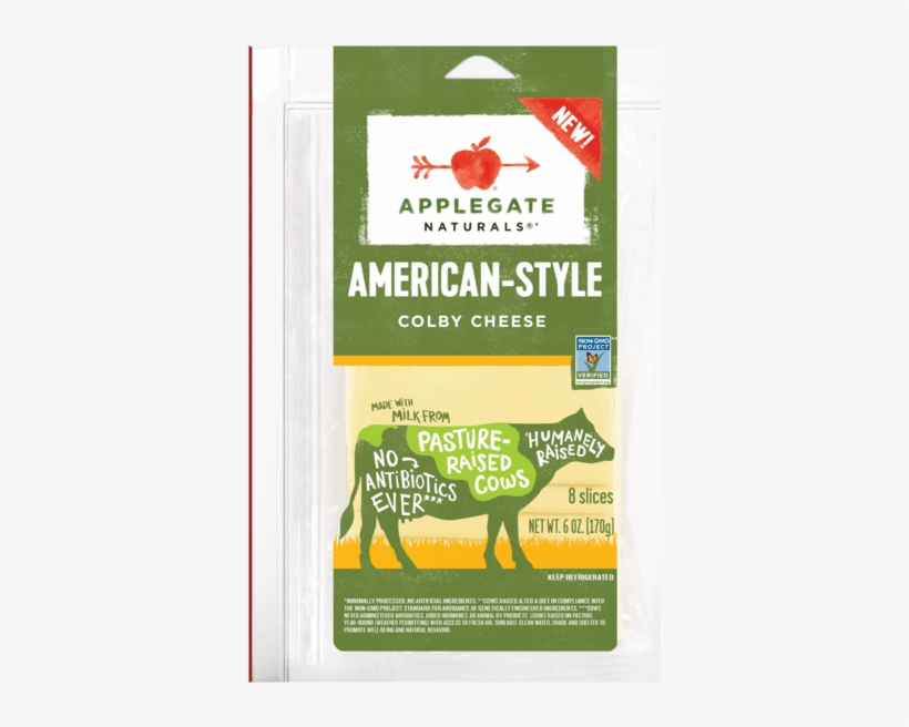 Applegate Naturals® Cheese - Dairy Cow, transparent png #9105626