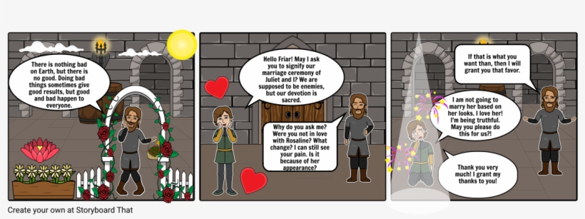 Romeo And Juliet Act 2 Scene - Romeo And Juliet Act 2 Scene 3, transparent png #9105724