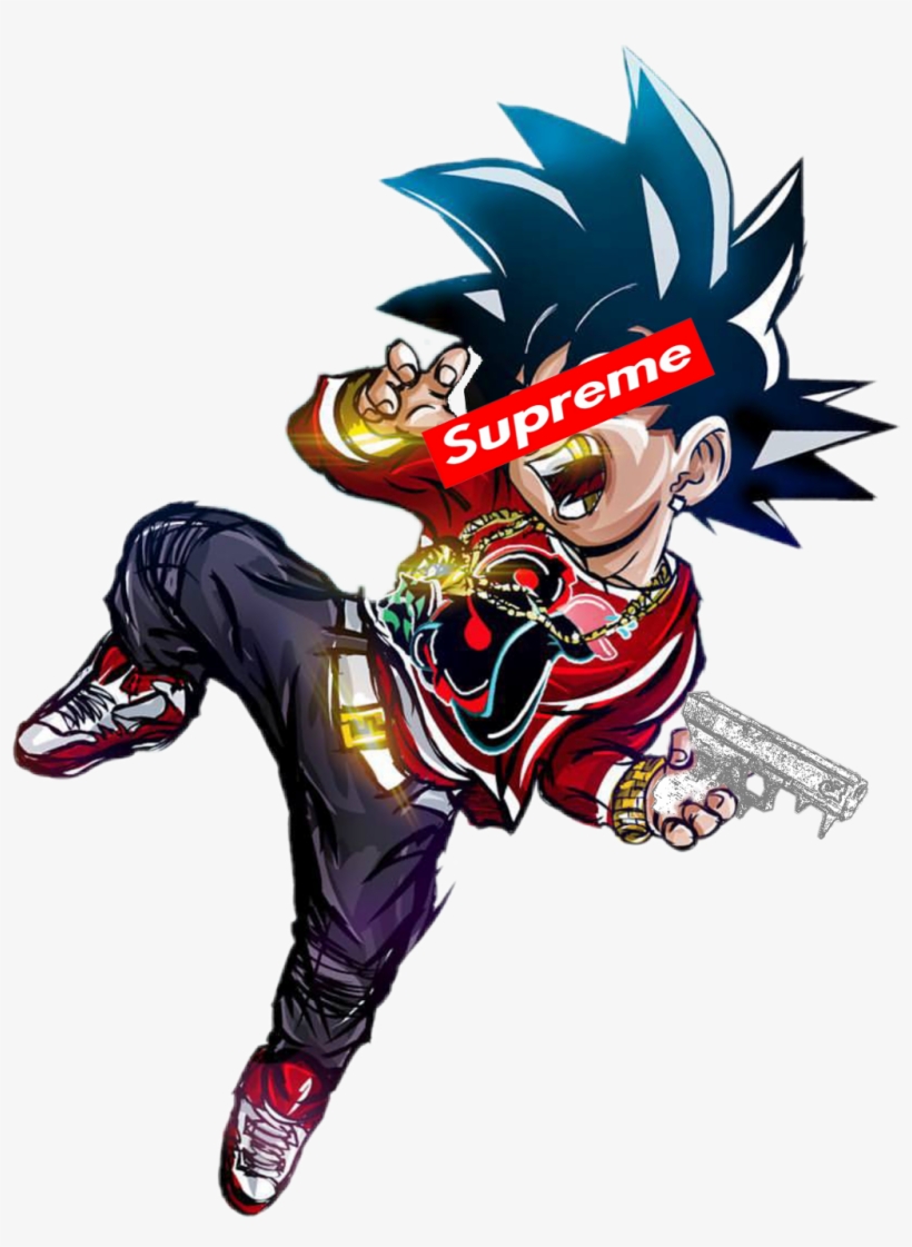 Goku Sticker - Dragon Ball Z Gucci 