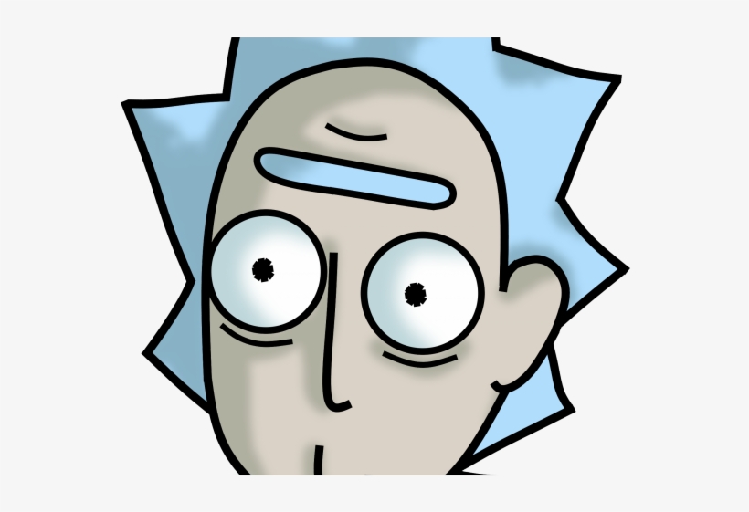 Rick And Morty Clipart Drool Face, transparent png #9106130