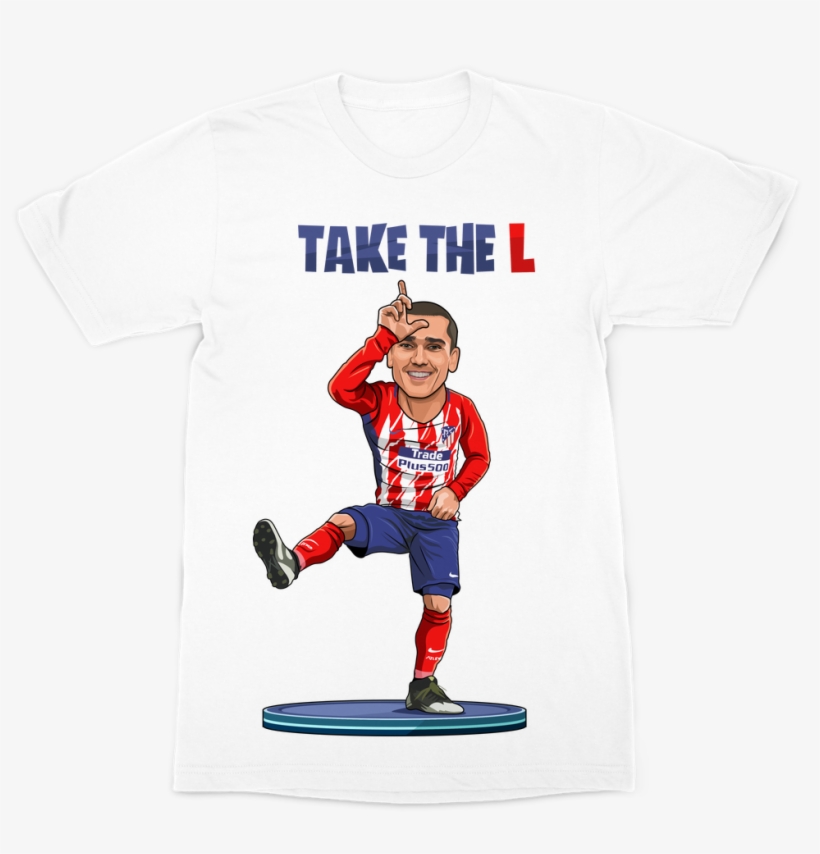 Take The L ﻿premium Sublimation Adult T-shirt - Child, transparent png #9106223
