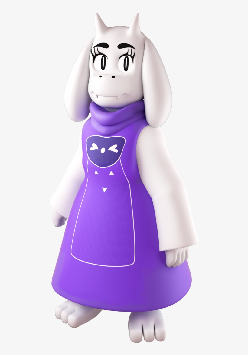 Toriel - Cartoon, transparent png #9106528