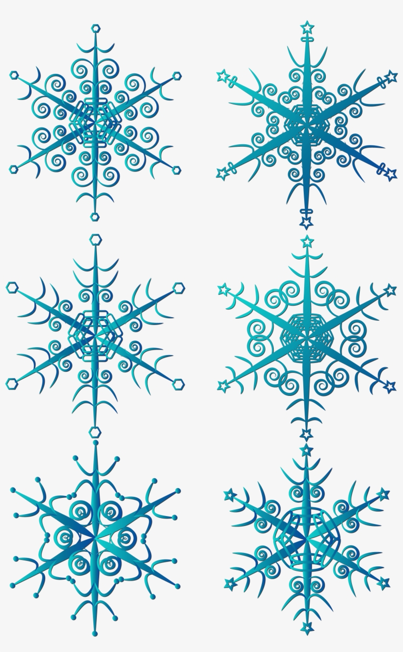 Snowflake Decoration Blue Simple Element Png And Vector - Ninja Yıldızı Resimleri, transparent png #9107328